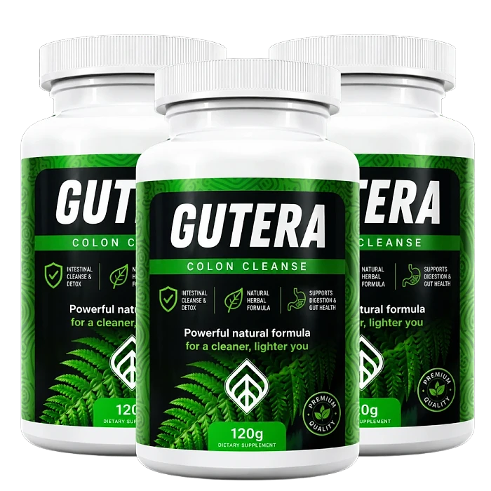 Drei Flaschen Gutera