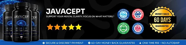 Javacept 60-day money-back guarantee and quality badges