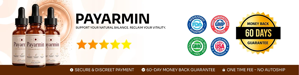 Payarmin 60-day money-back guarantee and quality badges
