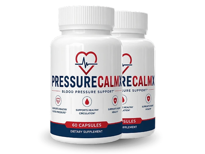 Two PressureCalmX bottles