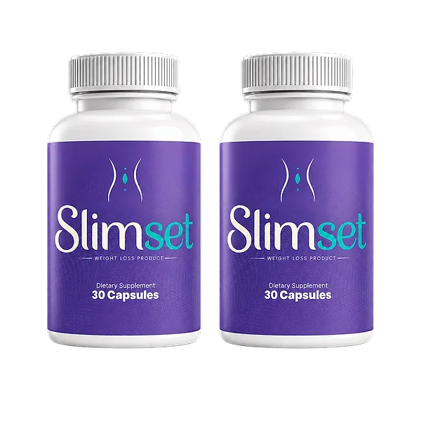 Two Slimset bottles